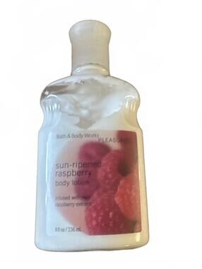 NEW Bath & Body Works Sun Ripened Raspberry Lotion Pleasures Original Formula